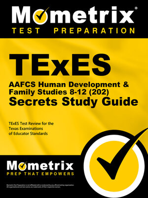 cover image of TExES AAFCS Human Development & Family Studies 8-12 (202) Secrets Study Guide